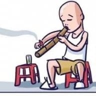 Trà đá thuốc lào