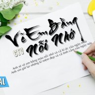 Vẽ em bằng màu nỗi nhớ.