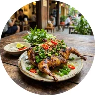 Sẻ nướng hành hương